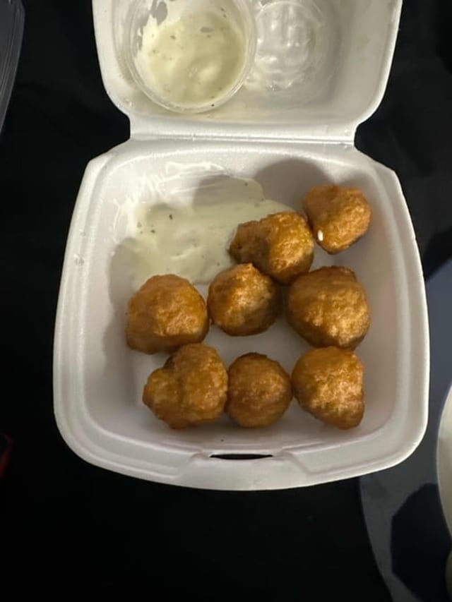 Fried Mushrooms.