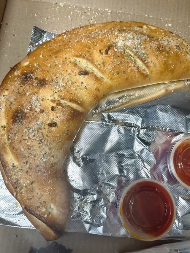 Spinach Calzone.