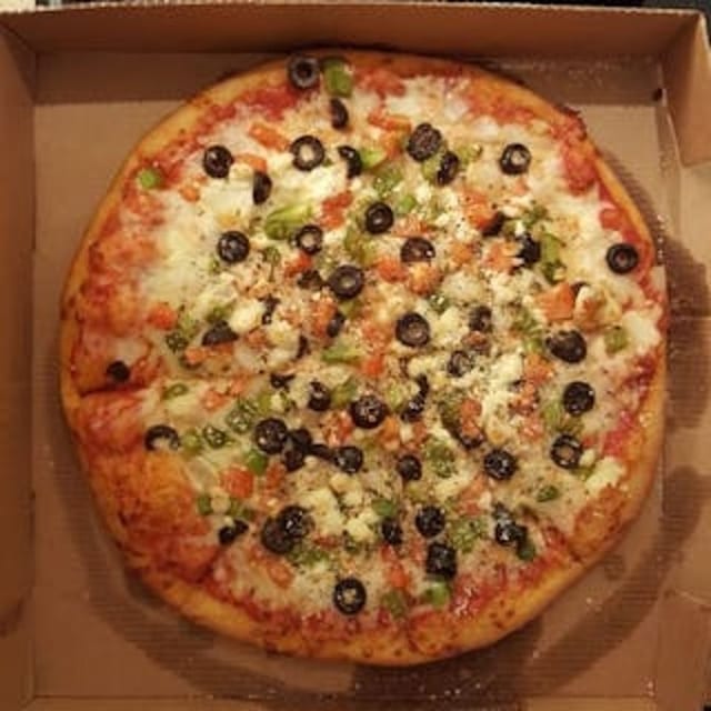 Sicilian Deluxe Pizza.