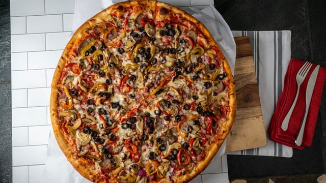 Super Supreme Pizza.