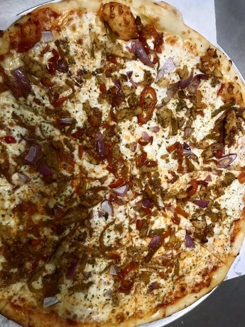 Chicken Fajita Pizza.