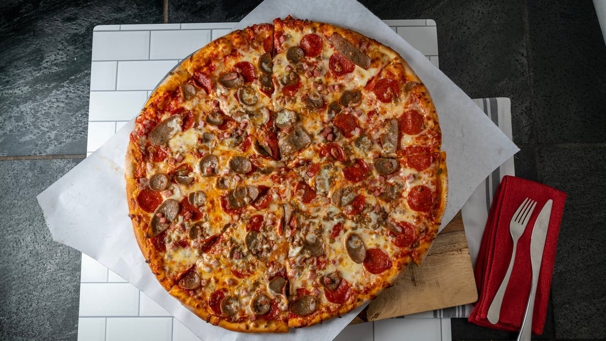 Meat Lovers Pizza.
