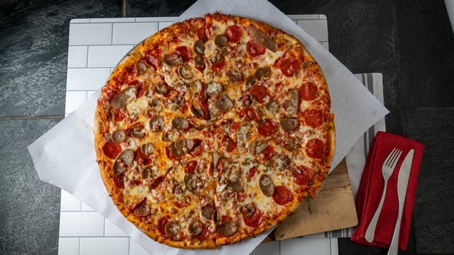 Meat Lovers Pizza.
