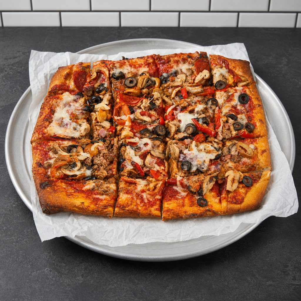 Sicilian Pizza.