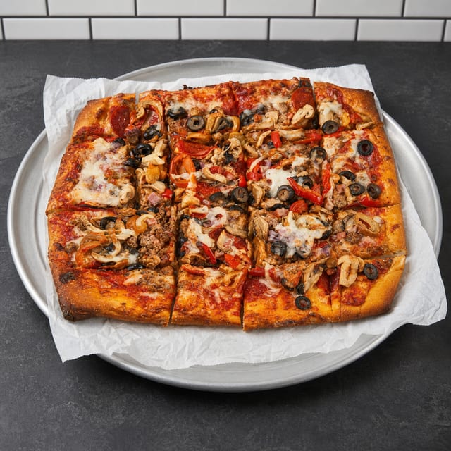 Sicilian Pizza.
