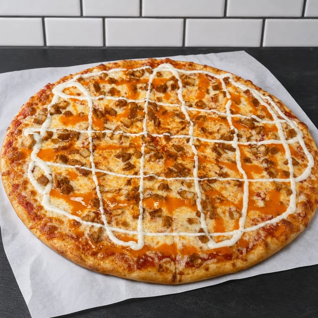 Buffalo Chicken Pizza.