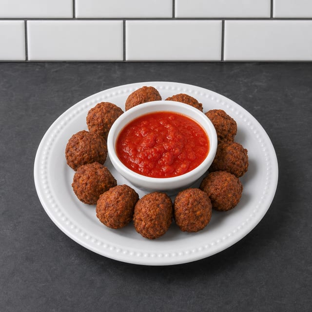 Fried Meatballs.