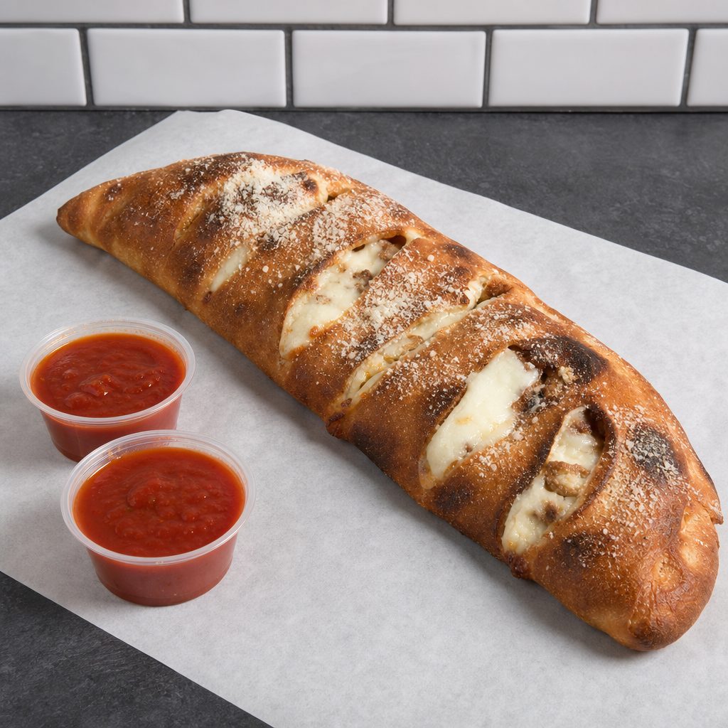 Meat Lovers Stromboli.