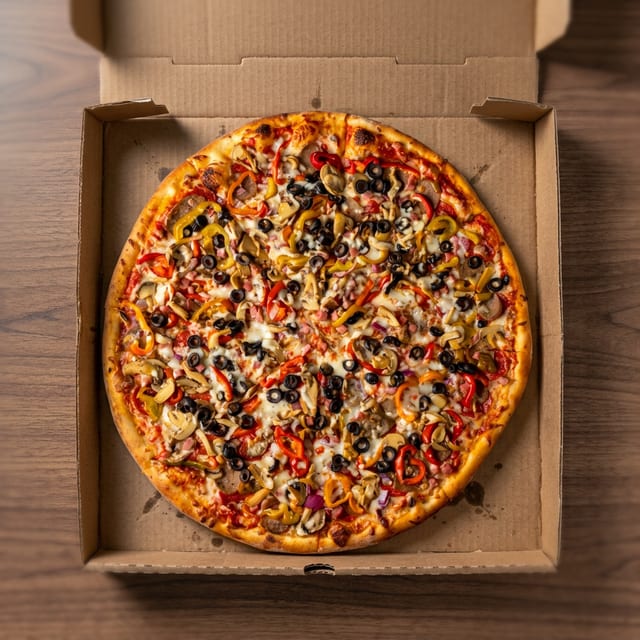 Super Supreme Pizza.