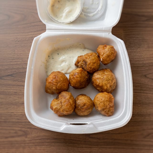 Fried Mushrooms.