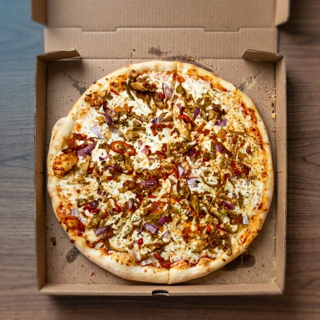 Chicken Fajita Pizza.